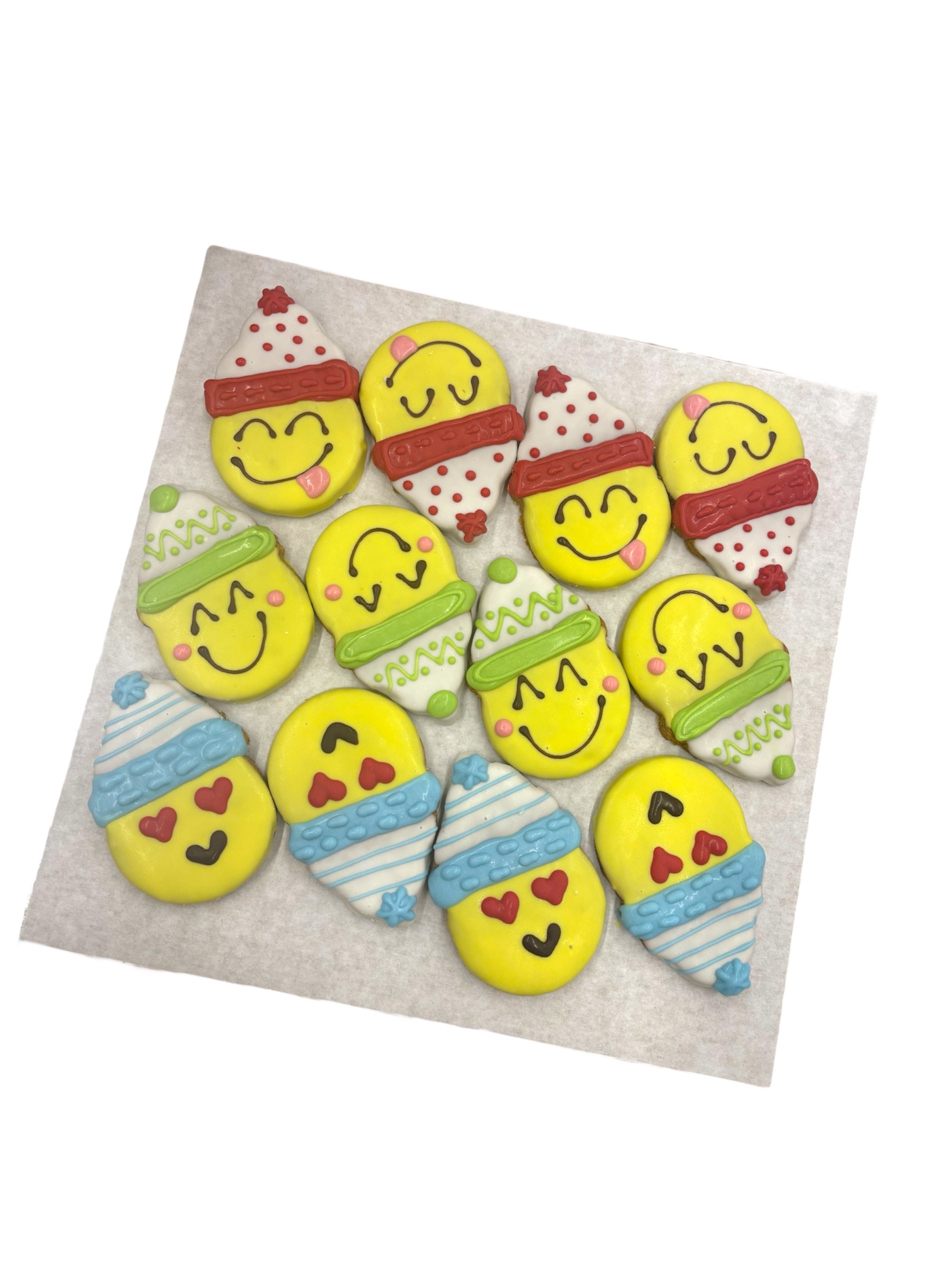 Winter Emojis - Tray of 12 *