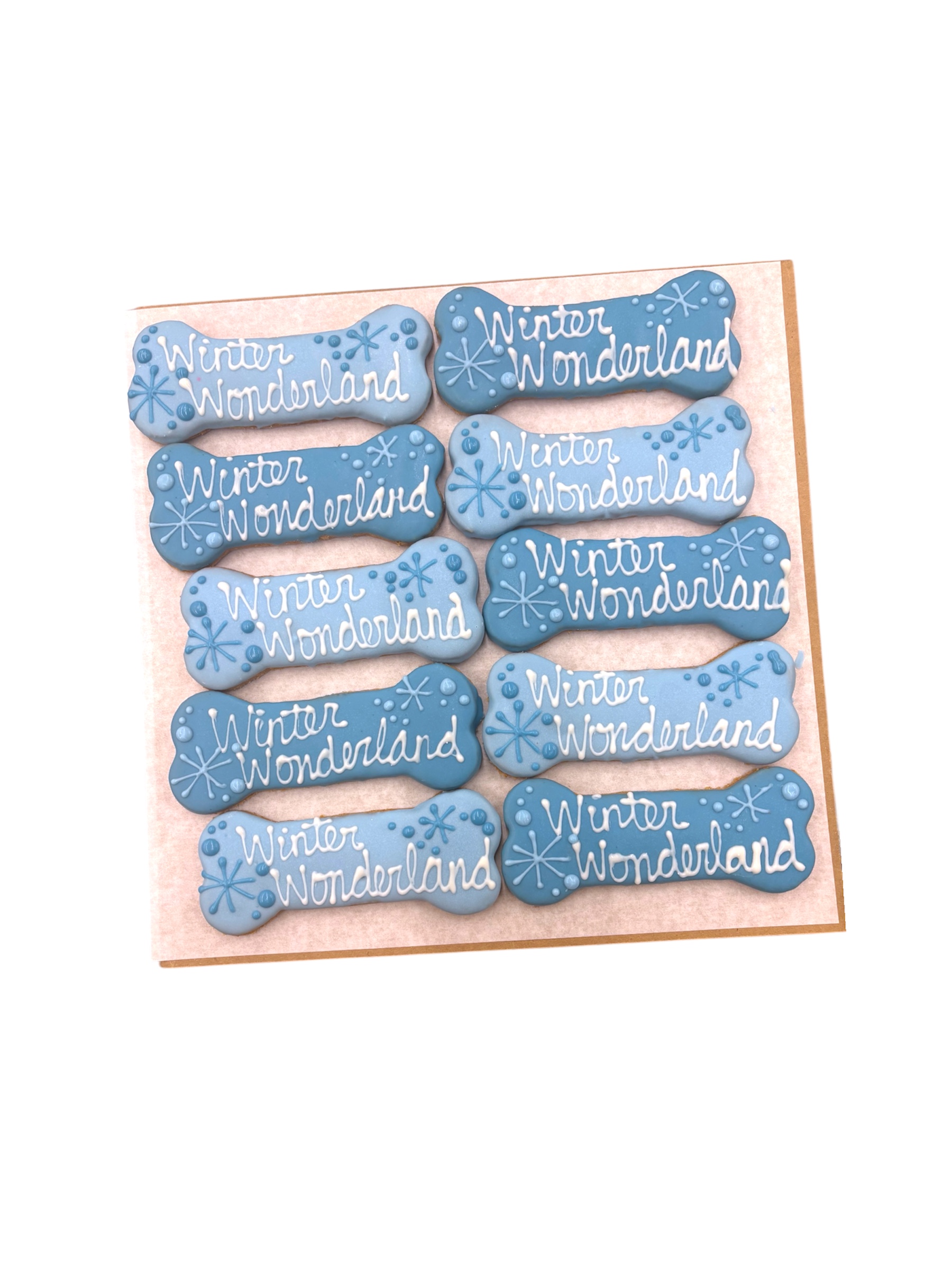 Winter Wonderland Bones - Tray of 10 *