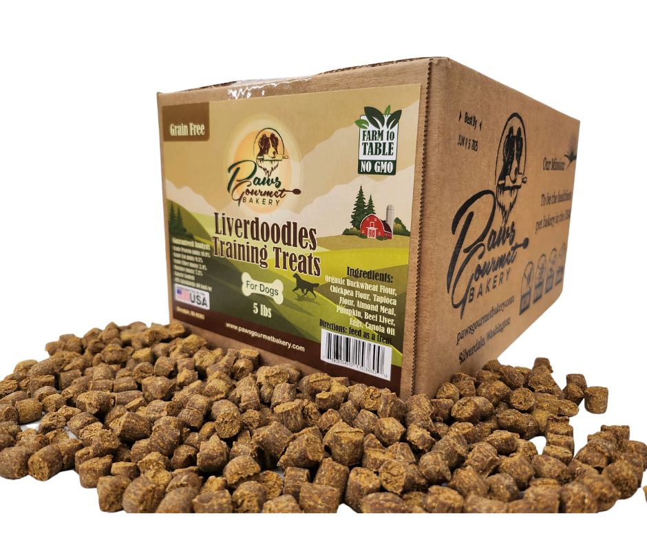 Liverdoodle Training Treats (Grain Free) 5 lb box