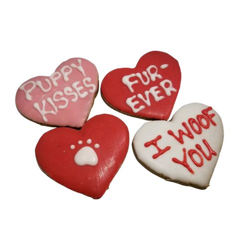 Conversation Hearts - Tray of 16 *