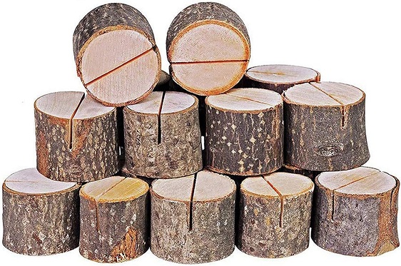 Bakery Card Holders - Wooden